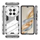 For Honor X60 Pro 5G Punk Armor 2 in 1 PC + TPU Phone Case with Holder(White) - 3