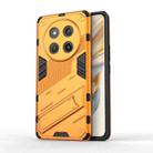 For Honor X60 Pro 5G Punk Armor 2 in 1 PC + TPU Phone Case with Holder(Orange) - 1