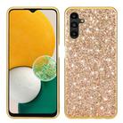 For Samsung Galaxy S23 FE 5G Glitter Powder Shockproof TPU Phone Case(Gold) - 1