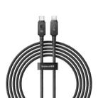 Baseus Unbreakable Series 100W Type-C to Type-C Fast Charging Data Cable, Length:2m(Black) - 1