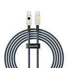 Baseus Unbreakable Series 100W Type-C to Type-C Fast Charging Data Cable, Length:2m(White) - 1