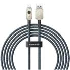 Baseus Unbreakable Series 2.4A USB to 8 Pin Fast Charging Data Cable, Length:2m(White) - 1
