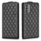 For Nokia G310 Diamond Lattice Vertical Flip Leather Phone Case(Black) - 1