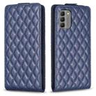 For Nokia G310 Diamond Lattice Vertical Flip Leather Phone Case(Blue) - 1