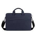 For 14.1 inch ST01S Waterproof Oxford Laptop Diagonal Shoulder Handbag(Navy Blue) - 1