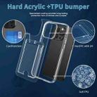 For iPhone 11 Pro Crystal Clear Wallet Air Bag Phone Case(Transparent) - 8
