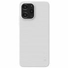 For Xiaomi Redmi 12 4G / Note 12R 5G NILLKIN Frosted Shield Pro PC + TPU Phone Case(White) - 1