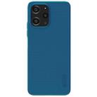 For Xiaomi Redmi 12 4G / Note 12R 5G NILLKIN Frosted Shield Pro PC + TPU Phone Case(Blue) - 1