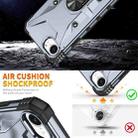 For iPhone 16e Ring Holder Phone Case(Grey) - 2