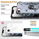 For iPhone 16e Ring Holder Phone Case(Grey) - 3