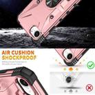 For iPhone 16e Ring Holder Phone Case(Rose Gold) - 2