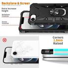 For iPhone 16e Ring Holder Phone Case(Black) - 3