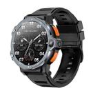 ZGP PG999 1.54 inch HD Round Screen 4G Smart Watch Android 8.1, Specification:2GB+16GB(Black) - 1