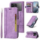 For Xiaomi Redmi K70 / K70 Pro 5G BETOPNICE Dual-side Buckle Leather Phone Case(Purple) - 1