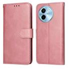 For vivo Y38 5G / T3x 5G Global Classic Calf Texture Flip Leather Phone Case(Rose Gold) - 1