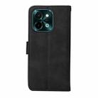 For vivo Y28 4G Global Classic Calf Texture Flip Leather Phone Case(Black) - 3