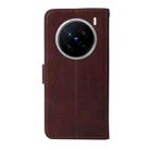 For vivo X200 Pro Classic Calf Texture Flip Leather Phone Case(Brown) - 3