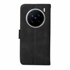 For vivo X200 Pro Classic Calf Texture Flip Leather Phone Case(Black) - 3