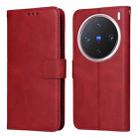 For vivo X200 Pro mini Classic Calf Texture Flip Leather Phone Case(Red) - 1