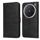 For vivo X200 Pro mini Classic Calf Texture Flip Leather Phone Case(Black) - 1