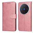 For vivo X200 Pro mini Classic Calf Texture Flip Leather Phone Case(Rose Gold) - 1