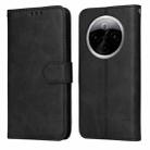 For vivo Y300 Pro Classic Calf Texture Flip Leather Phone Case(Black) - 1