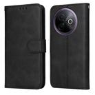 For vivo Y39 5G / Y300i Classic Calf Texture Flip Leather Phone Case(Black) - 1