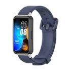 For Huawei Band 8 Mijobs Silicone Breathable Watch Band(Midnight Blue) - 1