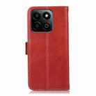 For Honor Play 60 Plus / 200 Smart Crazy Horse Top Layer Cowhide Leather Phone Case(Red) - 3