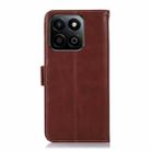 For Honor Play 60 Plus / 200 Smart Crazy Horse Top Layer Cowhide Leather Phone Case(Brown) - 3