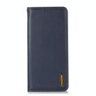 For Honor 400 KHAZNEH Nappa Top Layer Cowhide Leather Phone Case(Blue) - 2