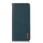 For Honor 400 Global 156.5mm KHAZNEH Nappa Top Layer Cowhide Leather Phone Case(Green) - 2