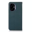 For Honor 400 Global 156.5mm KHAZNEH Nappa Top Layer Cowhide Leather Phone Case(Green) - 3