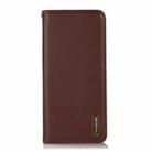 For Honor 400 Lite KHAZNEH Nappa Top Layer Cowhide Leather Phone Case(Brown) - 2