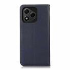 For Honor 400 Lite KHAZNEH Nappa Top Layer Cowhide Leather Phone Case(Blue) - 3