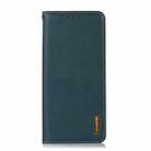For Honor 400 Lite KHAZNEH Nappa Top Layer Cowhide Leather Phone Case(Green) - 2