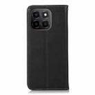 For Honor X6c 4G KHAZNEH Nappa Top Layer Cowhide Leather Phone Case(Black) - 3
