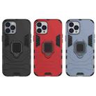 For iPhone 12 Pro Max Shockproof PC + TPU Protective Case with Magnetic Ring Holder(Black) - 7