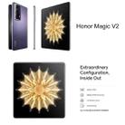 Honor Magic V2 5G, 16GB+512GB, 7.92 inch + 6.43 inch MagicOS 7.2 Snapdragon 8 Gen2  Octa Core up to 3.36GHz, Network: 5G, OTG, Not Support Google Play(Black) - 4