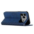 For iPhone 17 Pro Max Diamond Splicing Skin Feel Magnetic Leather Phone Case(Blue) - 3