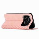 For iPhone 17 Pro Diamond Splicing Skin Feel Magnetic Leather Phone Case(Rose Gold) - 3