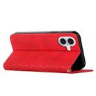 For iPhone 17 Diamond Splicing Skin Feel Magnetic Leather Phone Case(Red) - 3