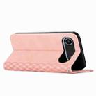 For iPhone 17 Air Diamond Splicing Skin Feel Magnetic Leather Phone Case(Rose Gold) - 3