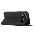 For iPhone 17 Air Diamond Splicing Skin Feel Magnetic Leather Phone Case(Black) - 3