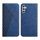 For Samsung Galaxy S23 FE 5G Diamond Splicing Skin Feel Magnetic Leather Phone Case(Blue) - 1