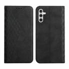 For Samsung Galaxy S23 FE 5G Diamond Splicing Skin Feel Magnetic Leather Phone Case(Black) - 1