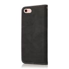 For iPhone 16e Dual-color Stitching Leather Phone Case(Black Rose Gold) - 3