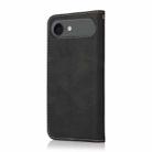 For iPhone 17 Air Dual-color Stitching Leather Phone Case(Black Rose Gold) - 3