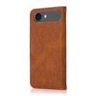 For iPhone 17 Air Dual-color Stitching Leather Phone Case(Brown Red) - 3