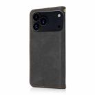 For iPhone 17 Pro Dual-color Stitching Leather Phone Case(Black Brown) - 3